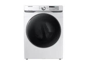 Samsung DVG45R6100W 7.5 Cu. Ft. Gas Dryer With Steam Sanitize  In White