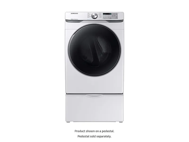 Samsung DVG45R6100W 7.5 Cu. Ft. Gas Dryer With Steam Sanitize  In White