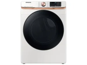Samsung DVG50BG8300E 7.5 Cu. Ft. Smart Gas Dryer With Steam Sanitize  And Sensor Dry In Ivory