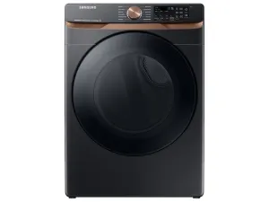 Samsung DVG50BG8300V 7.5 Cu. Ft. Smart Gas Dryer With Steam Sanitize  And Sensor Dry In Brushed Black