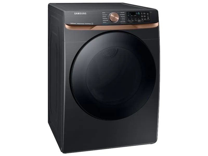 Samsung DVG50BG8300V 7.5 Cu. Ft. Smart Gas Dryer With Steam Sanitize  And Sensor Dry In Brushed Black