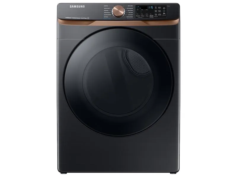 Samsung DVG50BG8300V 7.5 Cu. Ft. Smart Gas Dryer With Steam Sanitize  And Sensor Dry In Brushed Black
