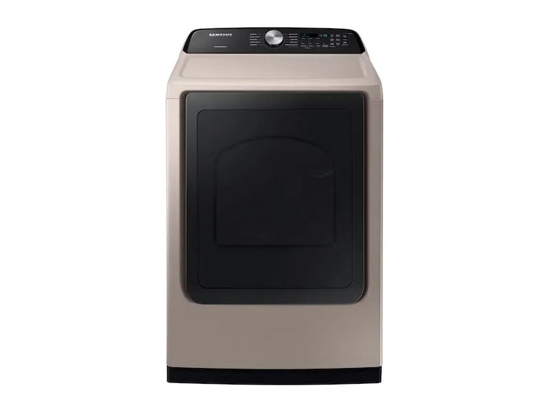 Samsung DVG50T5300C 7.4 Cu. Ft. Gas Dryer With Sensor Dry In Champagne