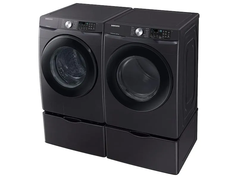 Samsung DVG51CG8000V 7.5 Cu. Ft. Smart Gas Dryer With Sensor Dry In Brushed Black