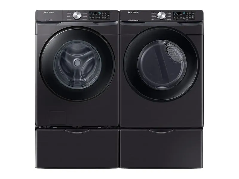 Samsung DVG51CG8000V 7.5 Cu. Ft. Smart Gas Dryer With Sensor Dry In Brushed Black