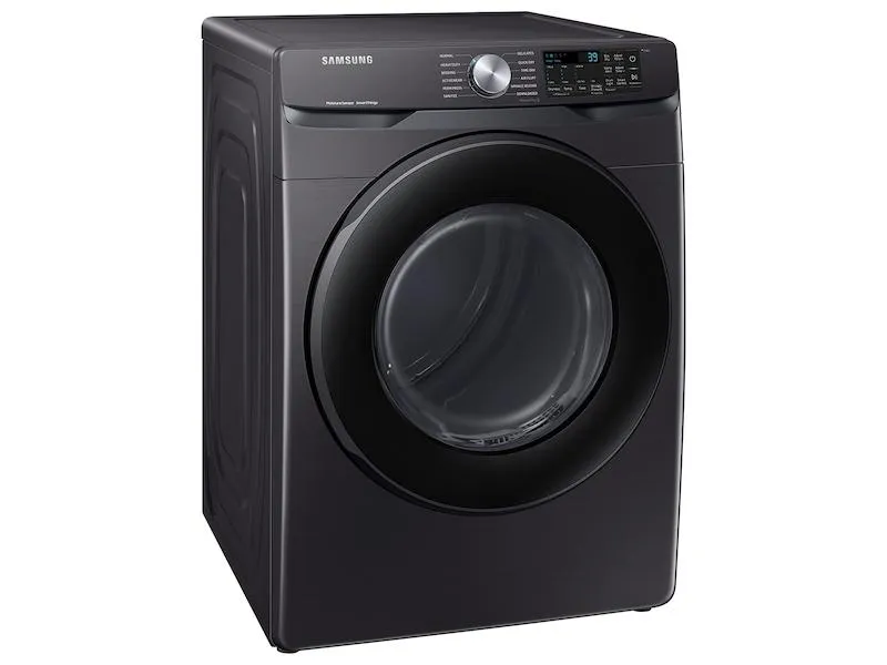 Samsung DVG51CG8000V 7.5 Cu. Ft. Smart Gas Dryer With Sensor Dry In Brushed Black