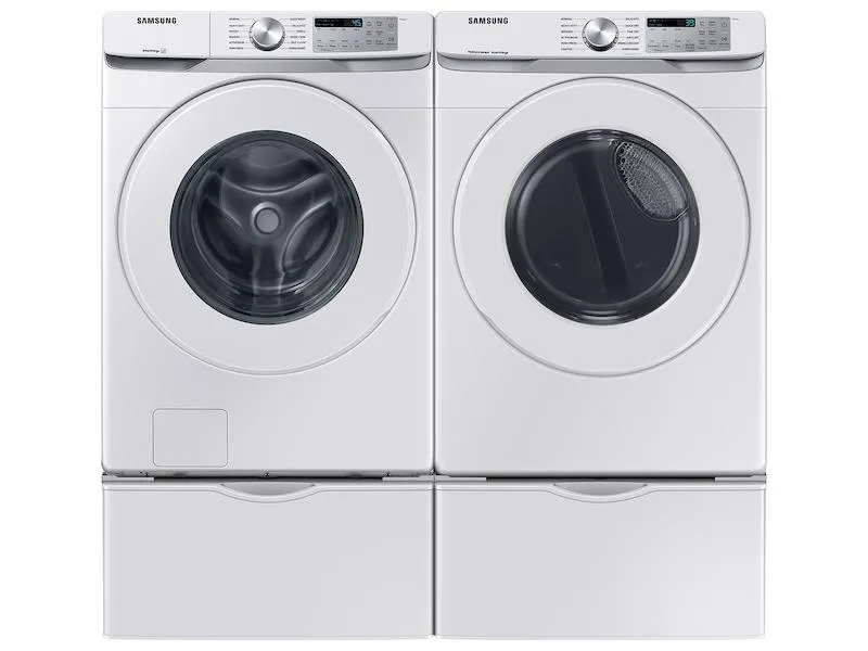 Samsung DVG51CG8000W 7.5 Cu. Ft. Smart Gas Dryer With Sensor Dry In White