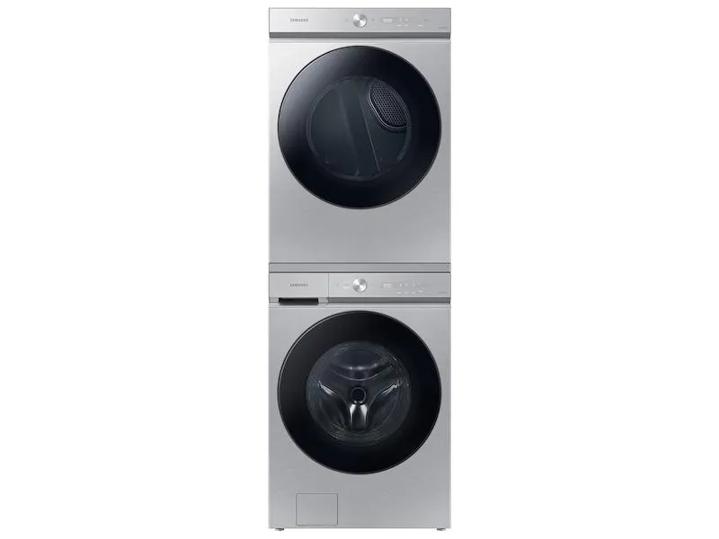 Samsung DVG53BB8700T Bespoke 7.6 Cu. Ft. Ultra Capacity Gas Dryer With Super Speed Dry And Ai Smart Dial In Silver Steel