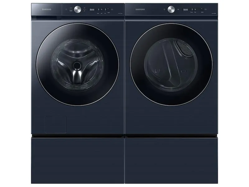 Samsung DVG53BB8900D Bespoke 7.6 Cu. Ft. Ultra Capacity Gas Dryer With Ai Optimal Dry And Super Speed Dry In Brushed Navy
