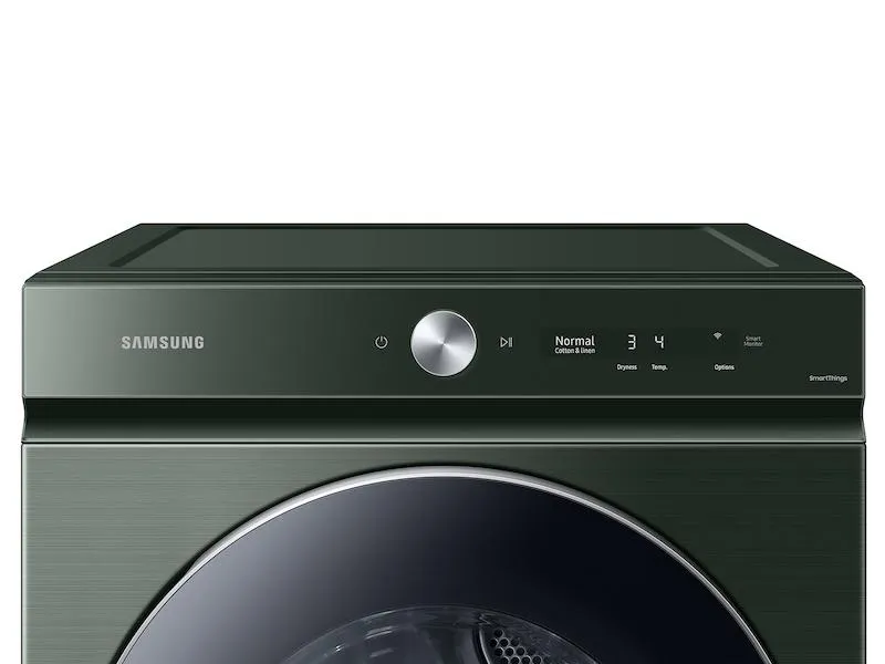 Samsung DVG53BB8900G Bespoke 7.6 Cu. Ft. Ultra Capacity Gas Dryer With Ai Optimal Dry And Super Speed Dry In Forest Green