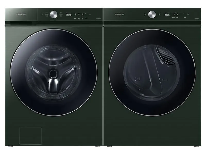 Samsung DVG53BB8900G Bespoke 7.6 Cu. Ft. Ultra Capacity Gas Dryer With Ai Optimal Dry And Super Speed Dry In Forest Green