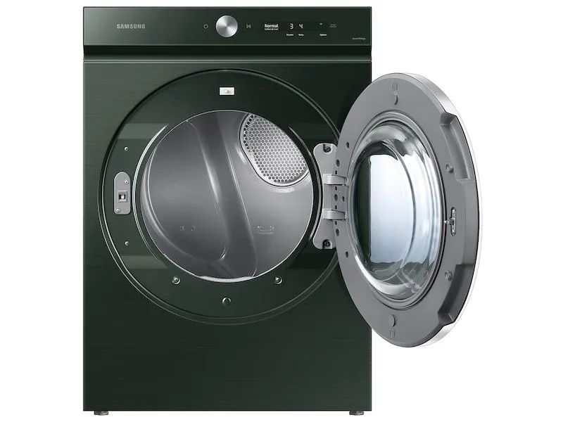 Samsung DVG53BB8900G Bespoke 7.6 Cu. Ft. Ultra Capacity Gas Dryer With Ai Optimal Dry And Super Speed Dry In Forest Green