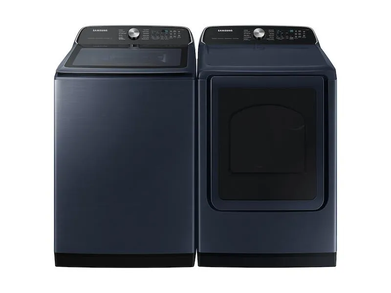Samsung DVG54CG7150D 7.4 Cu. Ft. Smart Gas Dryer With Pet Care Dry And Steam Sanitize  In Brushed Navy