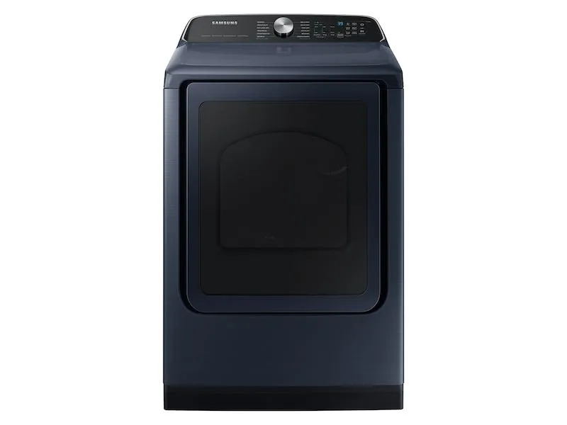 Samsung DVG54CG7150D 7.4 Cu. Ft. Smart Gas Dryer With Pet Care Dry And Steam Sanitize  In Brushed Navy