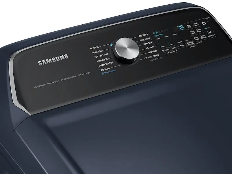 Samsung DVG54CG7150D 7.4 Cu. Ft. Smart Gas Dryer With Pet Care Dry And Steam Sanitize  In Brushed Navy