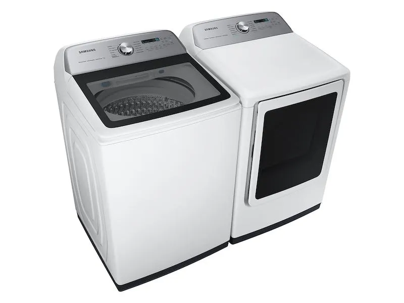 Samsung DVG54CG7150W 7.4 Cu. Ft. Smart Gas Dryer With Pet Care Dry And Steam Sanitize  In White