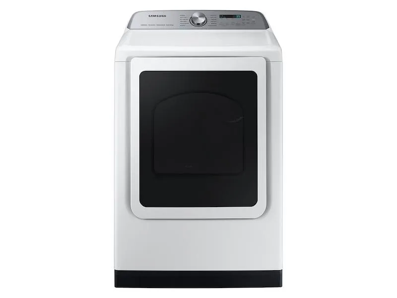 Samsung DVG54CG7150W 7.4 Cu. Ft. Smart Gas Dryer With Pet Care Dry And Steam Sanitize  In White