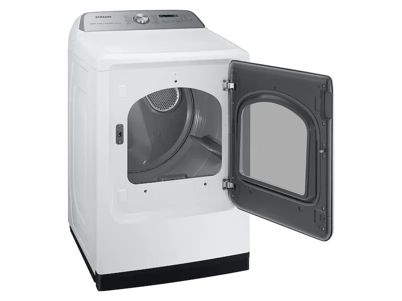 Samsung DVG54CG7150W 7.4 Cu. Ft. Smart Gas Dryer With Pet Care Dry And Steam Sanitize  In White