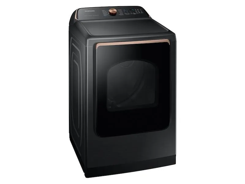 Samsung DVG54CG7550V 7.4 Cu. Ft. Smart Gas Dryer With Pet Care Dry And Steam Sanitize  In Brushed Black