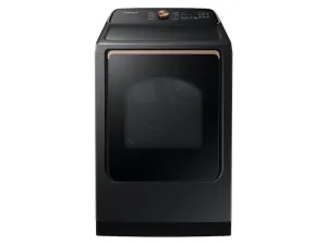 Samsung DVG54CG7550V 7.4 Cu. Ft. Smart Gas Dryer With Pet Care Dry And Steam Sanitize  In Brushed Black