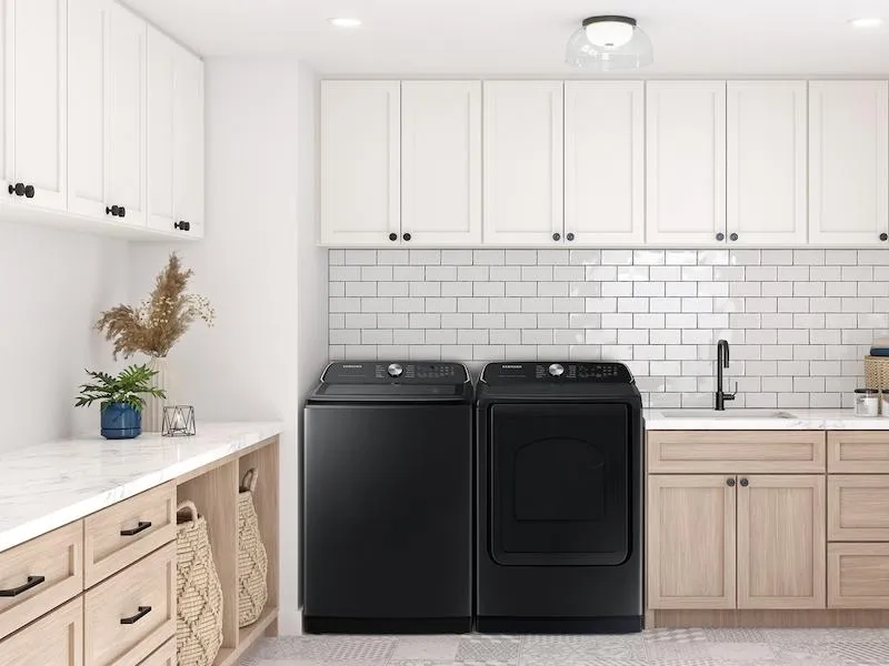 Samsung DVG55CG7100V 7.4 Cu. Ft. Smart Gas Dryer With Steam Sanitize  In Brushed Black