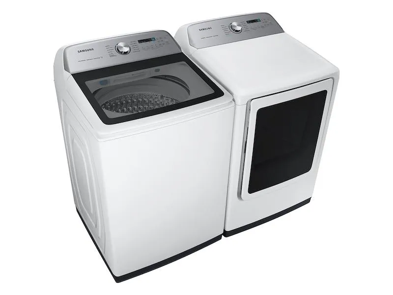Samsung DVG55CG7100W 7.4 Cu. Ft. Smart Gas Dryer With Steam Sanitize  In White