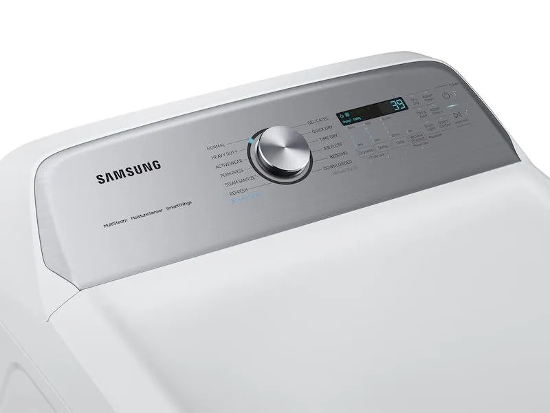 Samsung DVG55CG7100W 7.4 Cu. Ft. Smart Gas Dryer With Steam Sanitize  In White