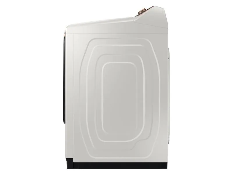 Samsung DVG55CG7500E 7.4 Cu. Ft. Smart Gas Dryer With Steam Sanitize  In Ivory