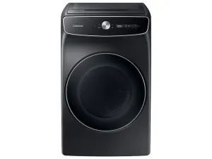 Samsung DVG60A9900V 7.5 Cu. Ft. Smart Dial Gas Dryer With Flexdry&#8482; And Super Speed Dry In Brushed Black