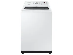 Samsung WA49B5105AW 4.9 Cu. Ft. Large Capacity Top Load Washer With Activewave&#8482; Agitator And Deep Fill In White