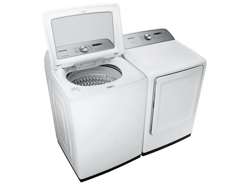 Samsung WA49B5205AW 4.9 Cu. Ft. Capacity Top Load Washer With Activewave&#8482; Agitator And Active Waterjet In White