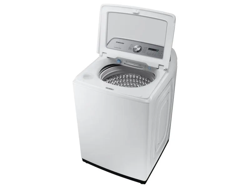 Samsung WA49B5205AW 4.9 Cu. Ft. Capacity Top Load Washer With Activewave&#8482; Agitator And Active Waterjet In White