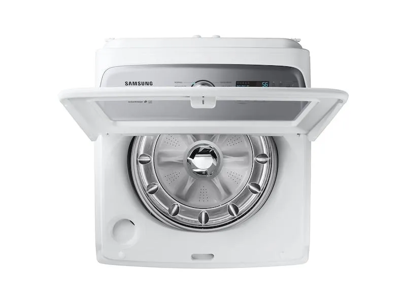 Samsung WA49B5205AW 4.9 Cu. Ft. Capacity Top Load Washer With Activewave&#8482; Agitator And Active Waterjet In White