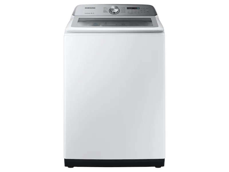 Samsung WA49B5205AW 4.9 Cu. Ft. Capacity Top Load Washer With Activewave&#8482; Agitator And Active Waterjet In White