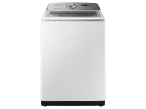 Samsung WA49B5205AW 4.9 Cu. Ft. Capacity Top Load Washer With Activewave&#8482; Agitator And Active Waterjet In White