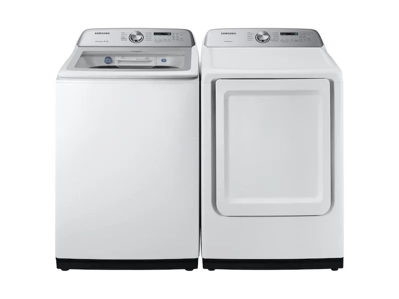 Samsung WA49B5205AW 4.9 Cu. Ft. Capacity Top Load Washer With Activewave&#8482; Agitator And Active Waterjet In White