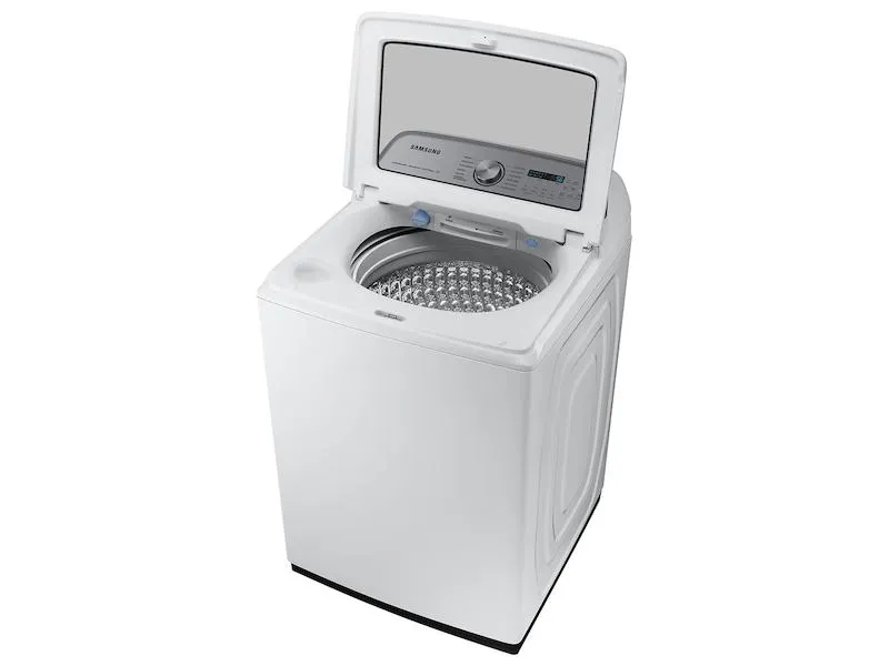 Samsung WA51DG5505AW 5.1 Cu. Ft. Large Capacity Smart Top Load Washer With Activewave&#8482; Agitator And Super Speed Wash In White