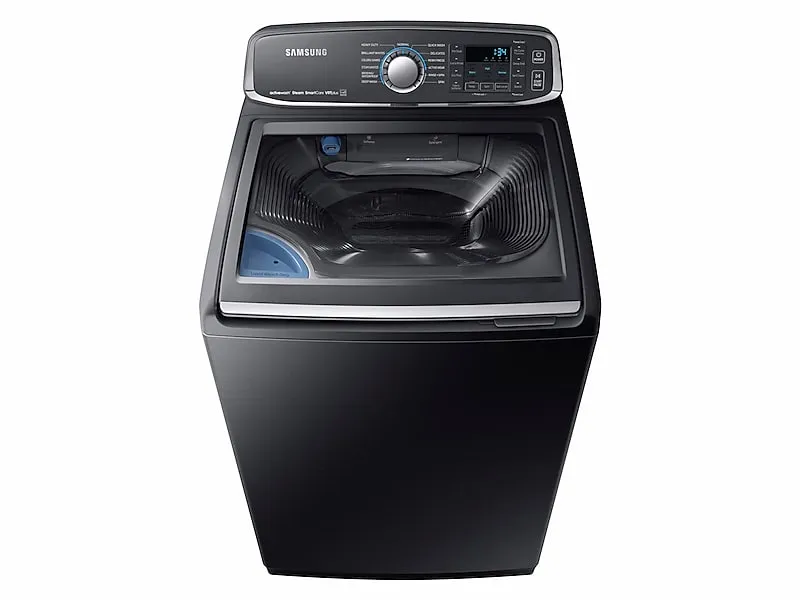 Samsung WA52M7750AV 5.2 Cu. Ft. Activewash&#8482; Top Load Washer In Black Stainless Steel