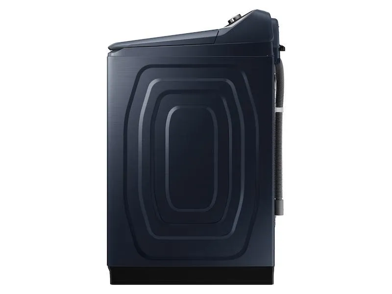 Samsung WA54CG7150AD 5.4 Cu. Ft. Smart Top Load Washer With Pet Care Solution And Super Speed Wash In Brushed Navy