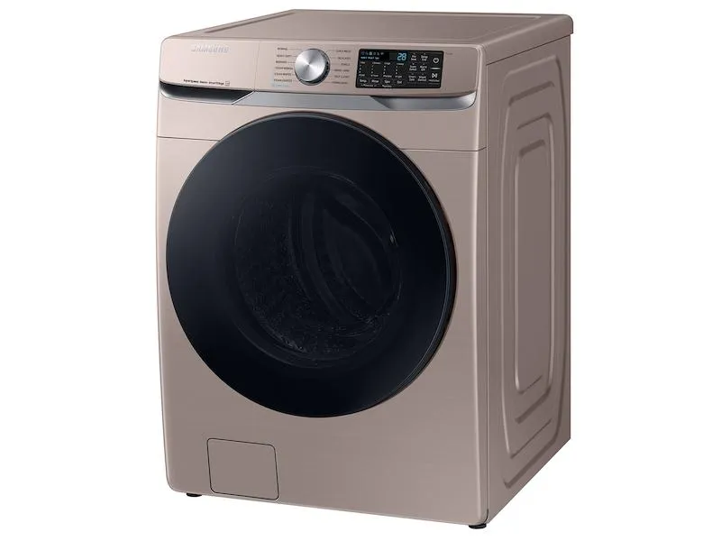 Samsung WF45B6300AC 4.5 Cu. Ft. Large Capacity Smart Front Load Washer With Super Speed Wash In Champagne