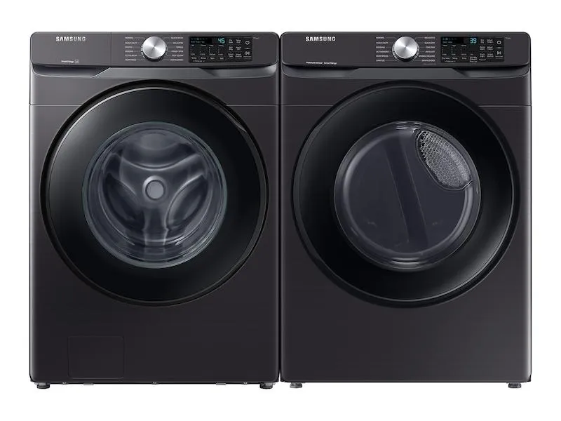Samsung WF51CG8000AV 5.1 Cu. Ft. Extra-Large Capacity Smart Front Load Washer With Vibration Reduction Technology  In Brushed Black