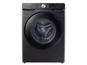 Samsung WF51CG8000AV 5.1 Cu. Ft. Extra-Large Capacity Smart Front Load Washer With Vibration Reduction Technology  In Brushed Black