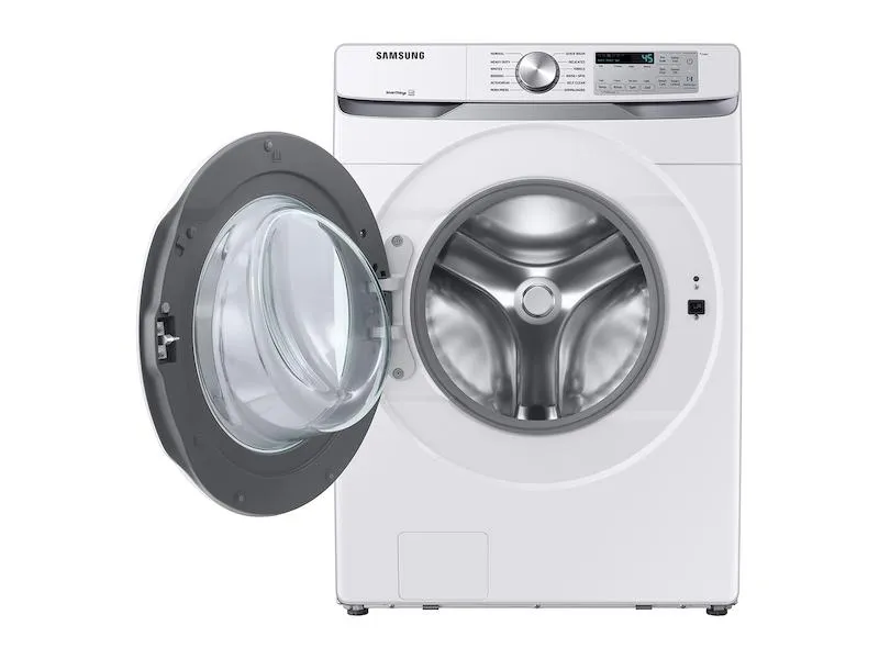 Samsung WF51CG8000AW 5.1 Cu. Ft. Extra-Large Capacity Smart Front Load Washer With Vibration Reduction Technology  In White