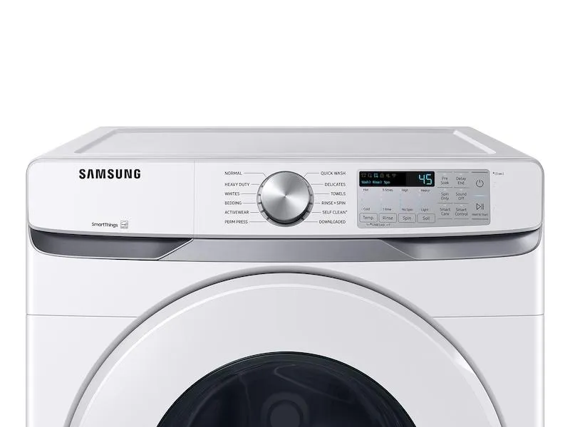 Samsung WF51CG8000AW 5.1 Cu. Ft. Extra-Large Capacity Smart Front Load Washer With Vibration Reduction Technology  In White