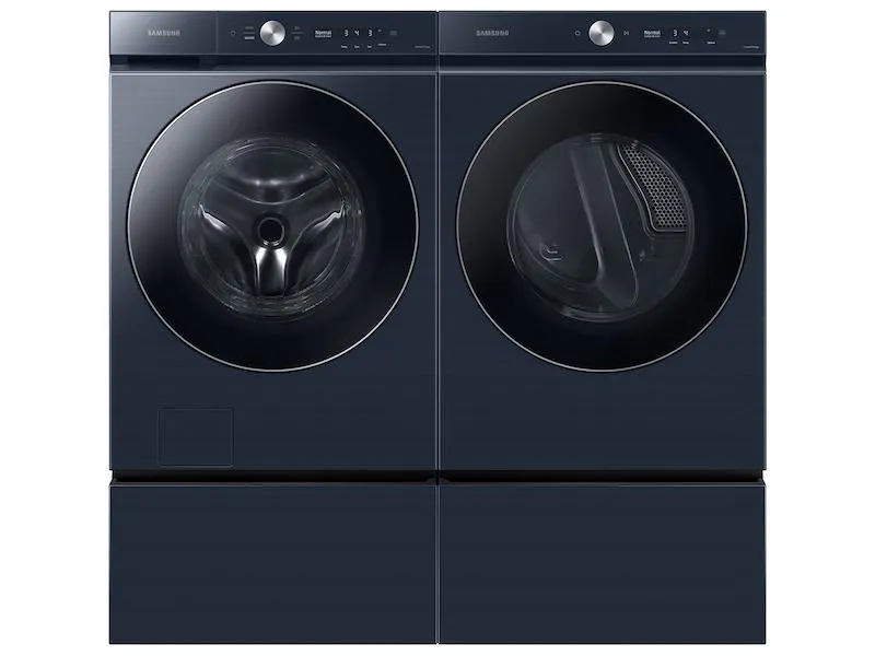 Samsung WF53BB8900AD Bespoke 5.3 Cu. Ft. Ultra Capacity Front Load Washer With Ai Optiwash&#8482; And Auto Dispense In Brushed Navy