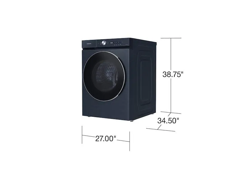 Samsung WF53BB8900AD Bespoke 5.3 Cu. Ft. Ultra Capacity Front Load Washer With Ai Optiwash&#8482; And Auto Dispense In Brushed Navy