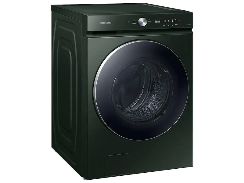 Samsung WF53BB8900AG Bespoke 5.3 Cu. Ft. Ultra Capacity Front Load Washer With Ai Optiwash&#8482; And Auto Dispense In Forest Green