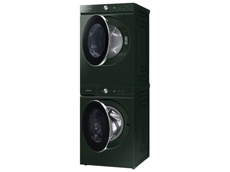 Samsung WF53BB8900AG Bespoke 5.3 Cu. Ft. Ultra Capacity Front Load Washer With Ai Optiwash&#8482; And Auto Dispense In Forest Green
