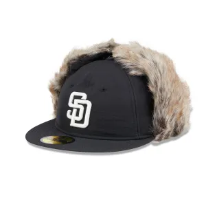 Save More Online Price Drop Today San Diego Padres Mlb Black Retro Crown / New Era 59Fifty Fitted Cap