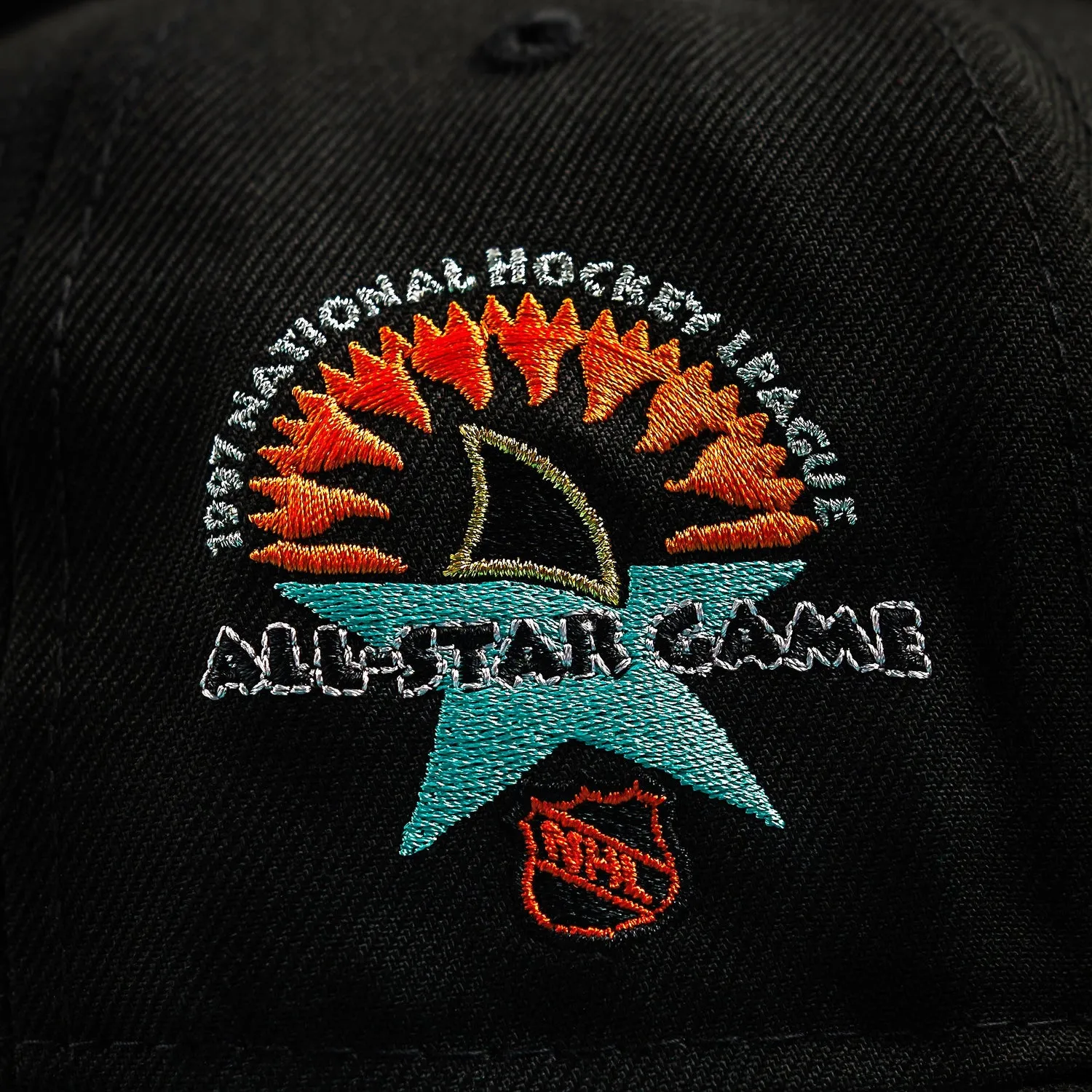 San Jose Sharks Nhl Black Mint Uv / New Era 59Fifty Fitted Cap Grab It Now